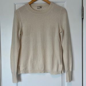 Jcrew classic crew neck cashmere sweater